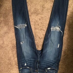 Paige distressed denim